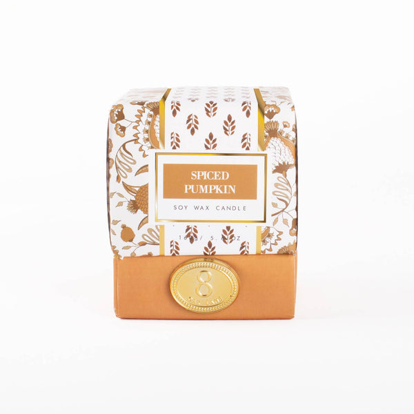 Spiced Pumpkin 5.6oz Soy Wax Candle