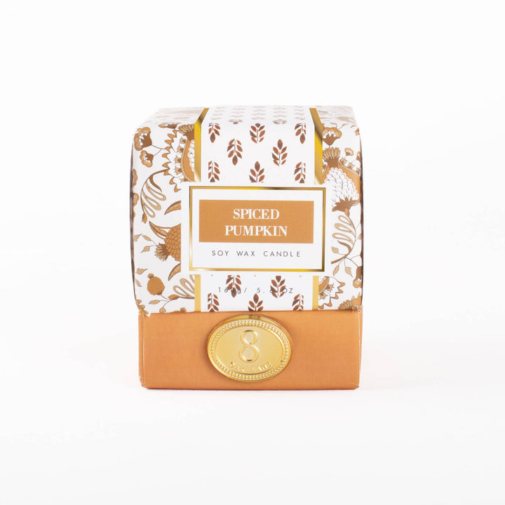 Spiced Pumpkin 5.6oz Soy Wax Candle