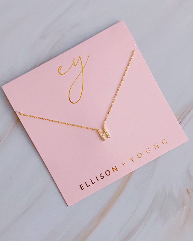 Understated Beauty Initial Necklace