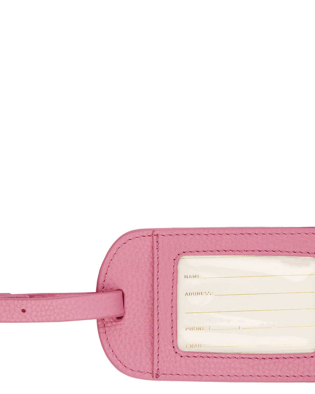 "Amelia" Leather Luggage Tag (Personalizable)