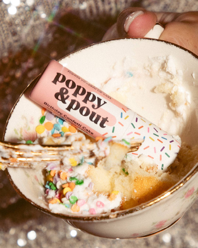 Lip Balm - Birthday Confetti Cake - Pink