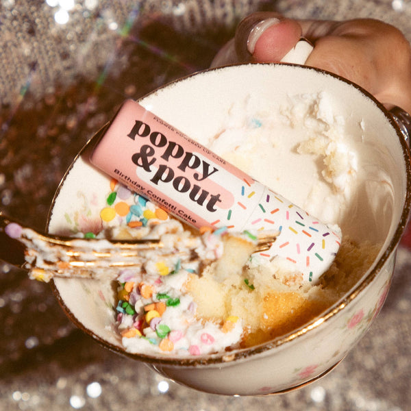 Lip Balm - Birthday Confetti Cake - Pink