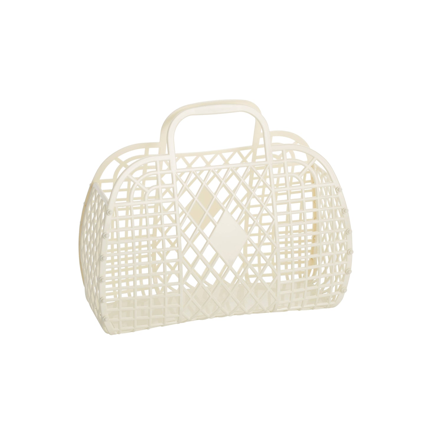 Retro Basket Jelly Bag - Small: Bubblegum Pink