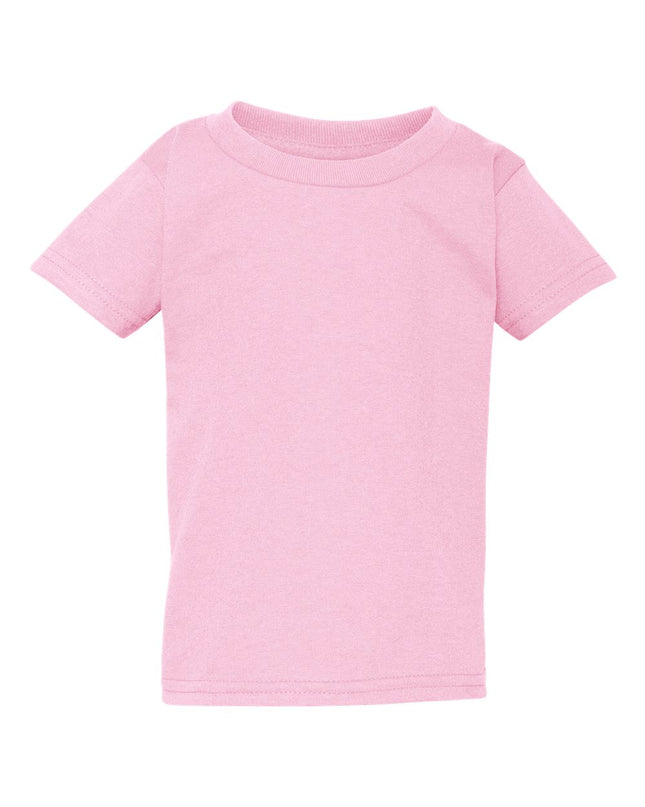 Light pink Gildan toddler t-shirt