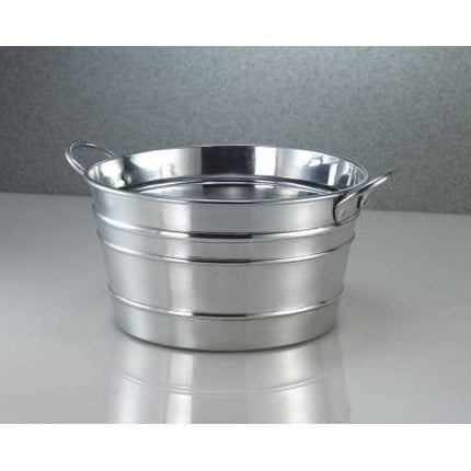 Personalized Sleek Aluminum Beverage Tub with Handles