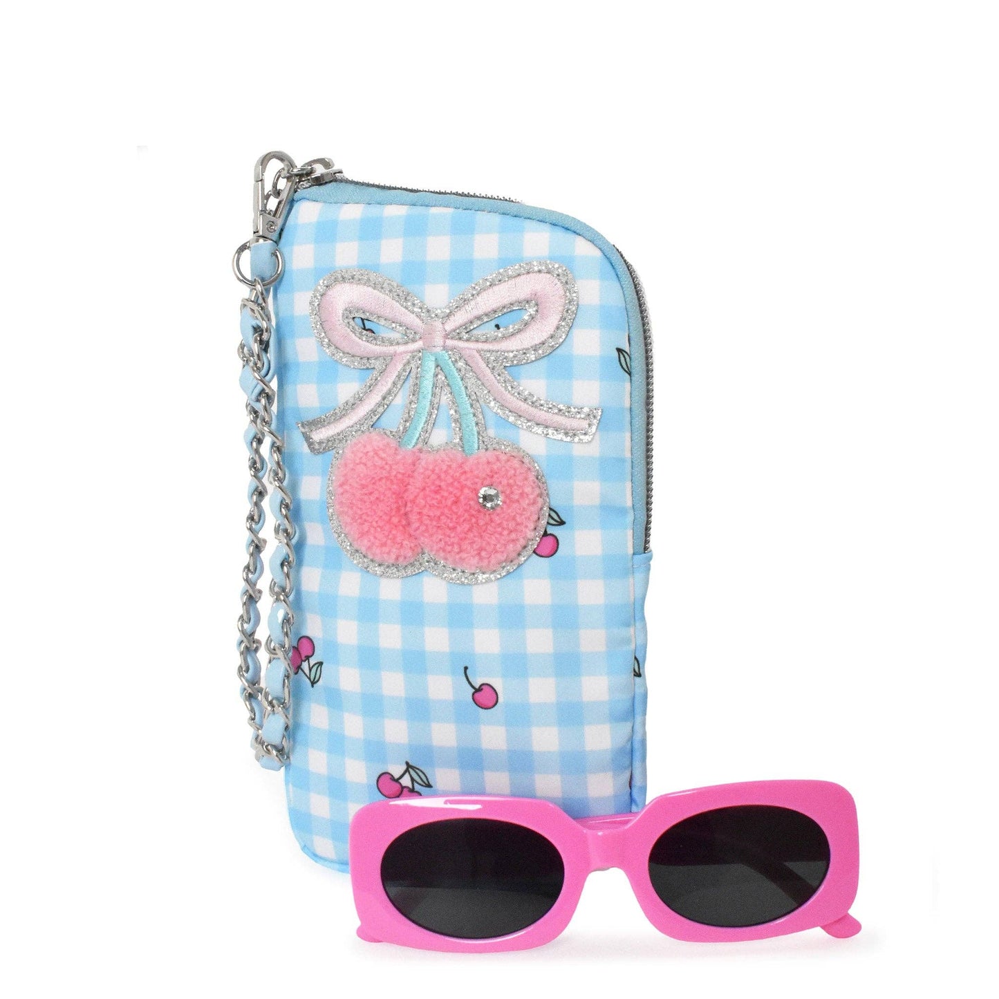 Cherry Wristlet Case and Sunglasses
