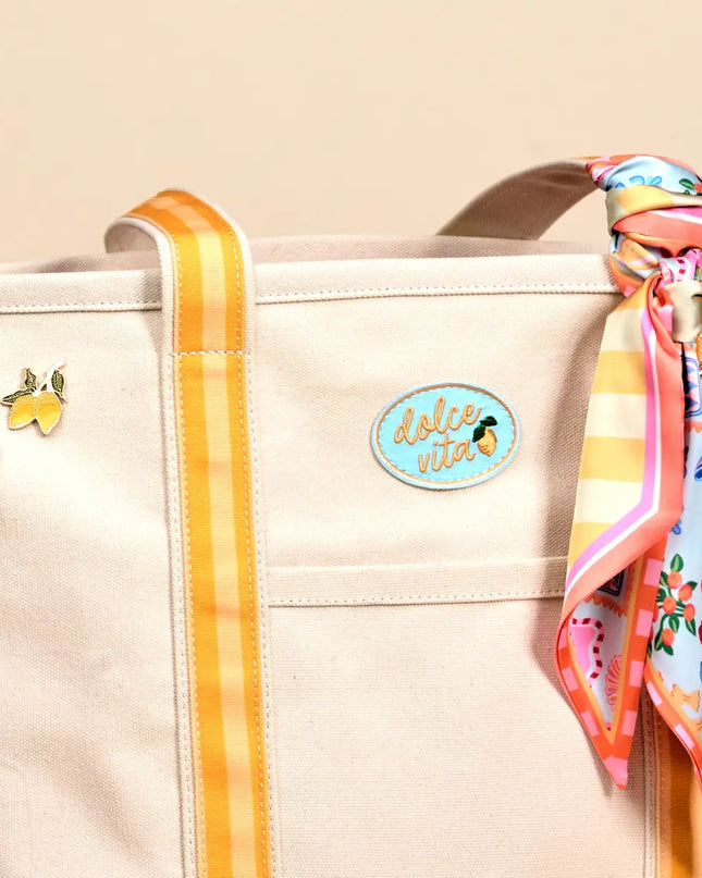The Darling Canvas Tote Bag– Ciao Bella