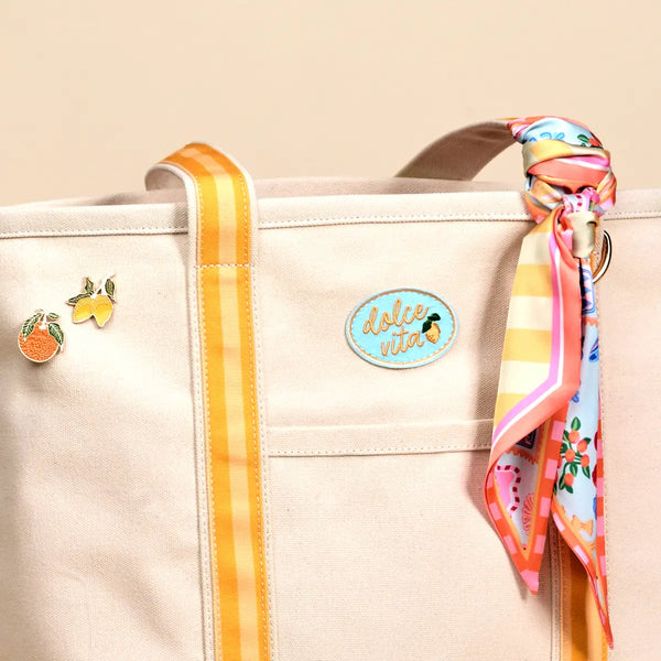 The Darling Canvas Tote Bag– Ciao Bella