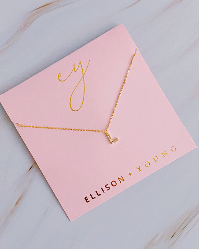 Understated Beauty Initial Necklace