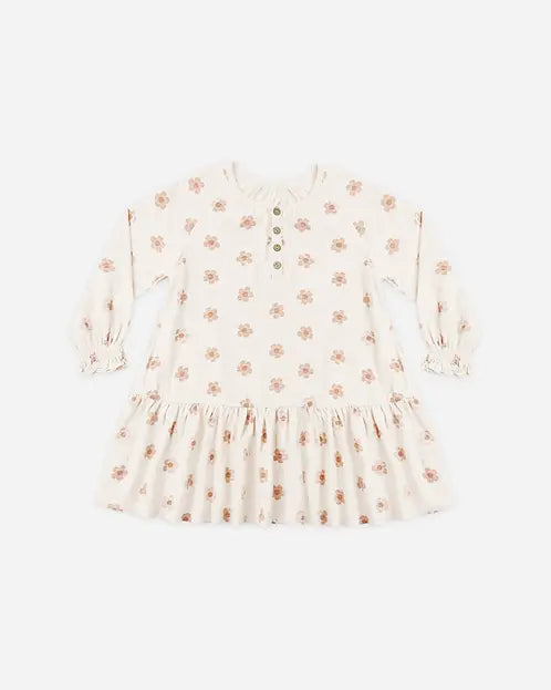 Swing Dress Pink Daisies
