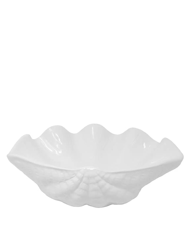 Ceramic Serving Bowl by Lilly Pulitzer - Resort White Shell
