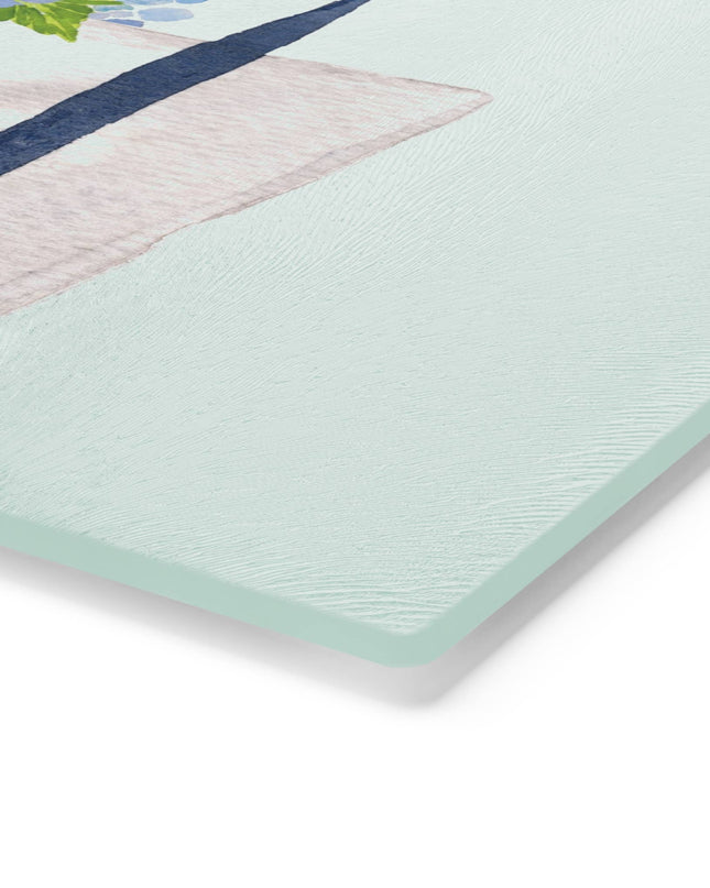 Tempered Glass Cutting Board: Islesboro Tote