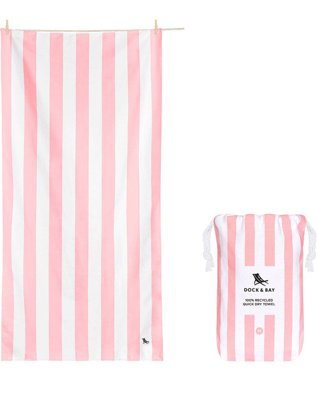 Dock & Bay Quick Dry Towels - Kids - Malibu Pink
