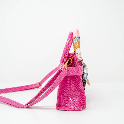 Crocodile Scarf Handbag