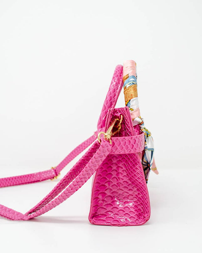 Crocodile Scarf Handbag