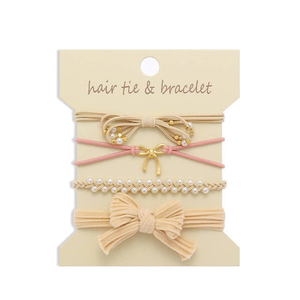 Boho Dual Function Knot Bracelet Hair Ties