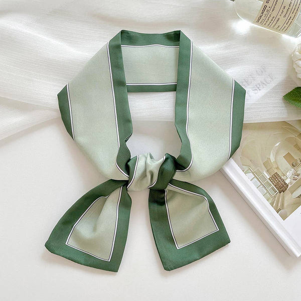 Long Thin Ribbon Scarf – Ponytail, Neck, or Purse_CWASC0726