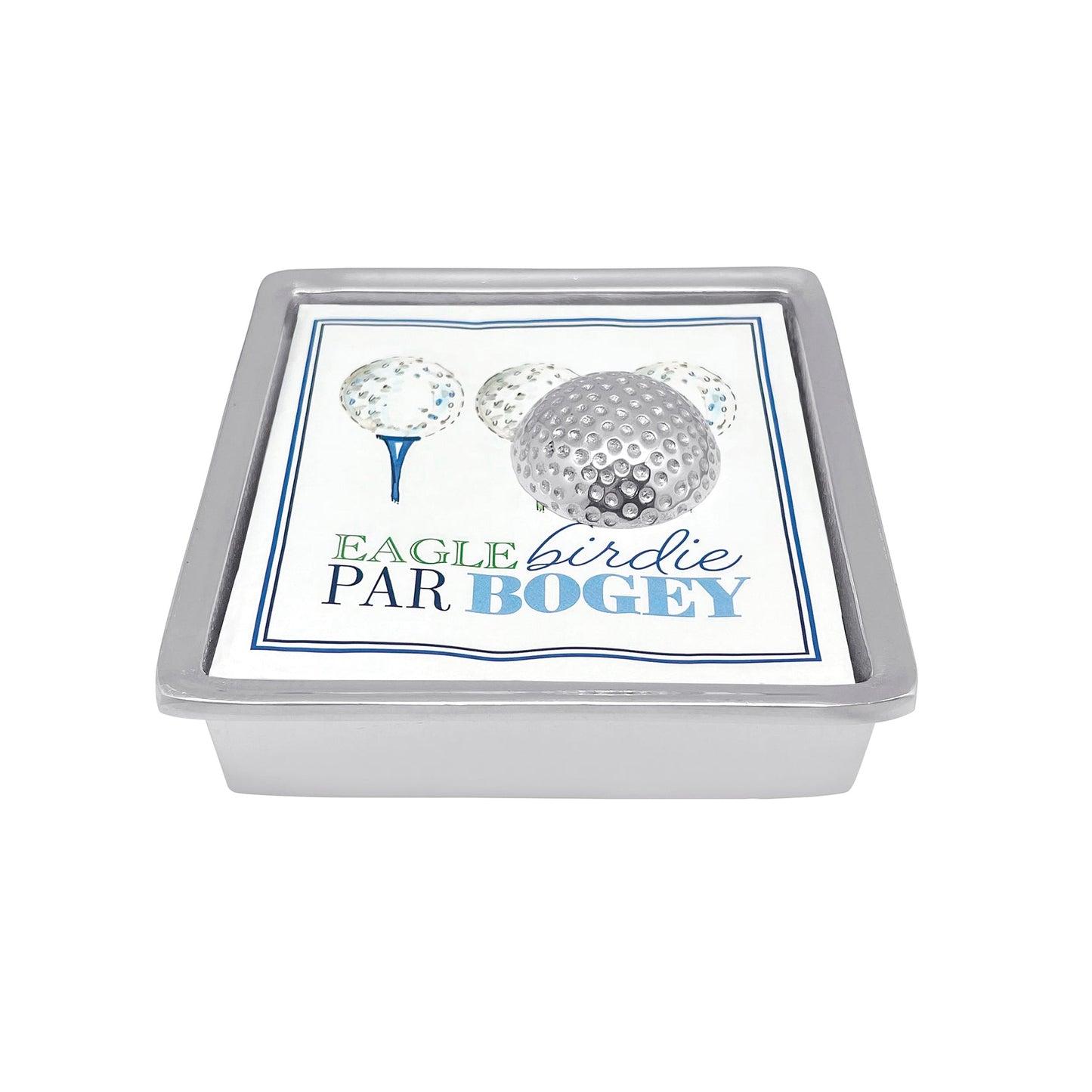 Golf Ball Signature Napkin Box Set