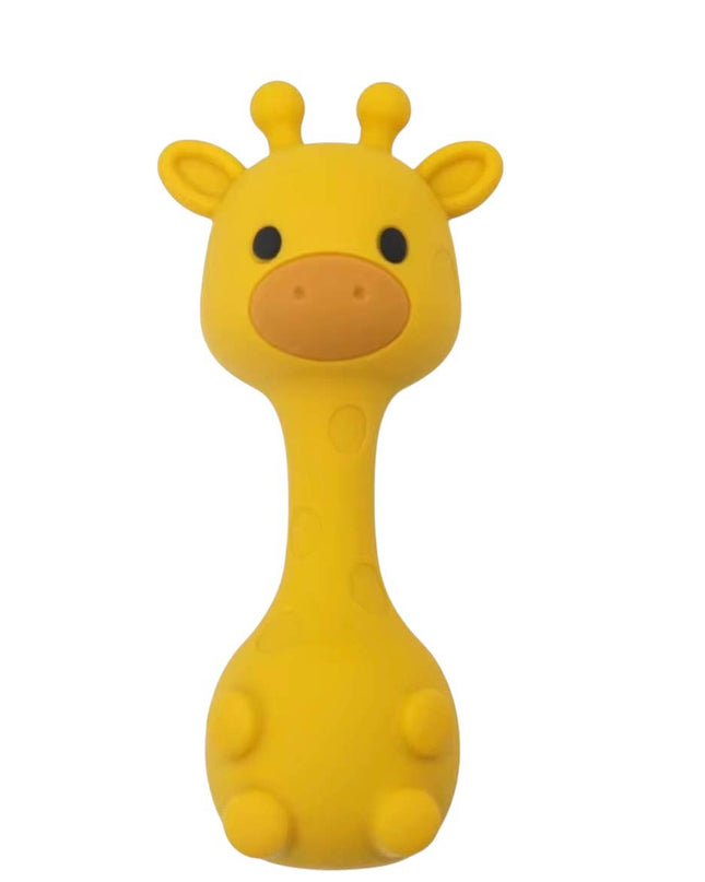Silicone Giraffe Rattle