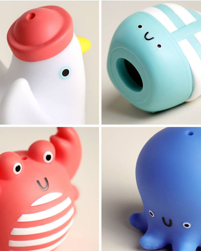 Nautical Itzy Bitzy Puppets™ - Bath + Storytelling Toys