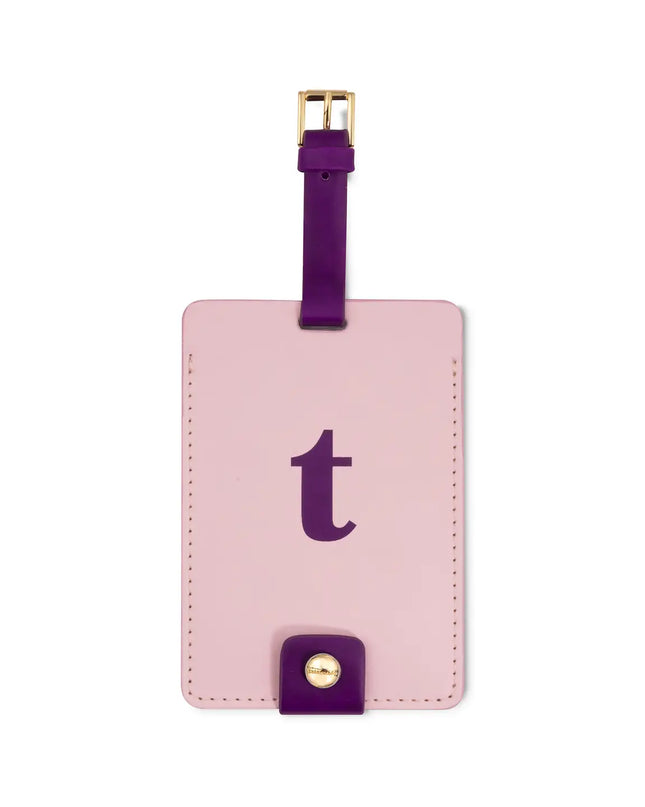 Just Mine Initial Luggage Tag by Kate Spade
