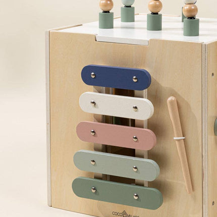Wooden Activity Cube