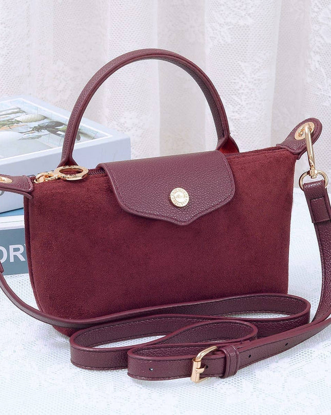Penny Suede Mini Crossbody Bag