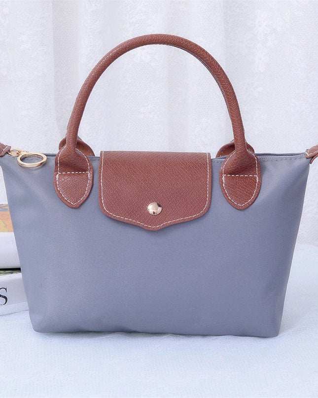 Britney Nylon Double Handle Crossbody Bag