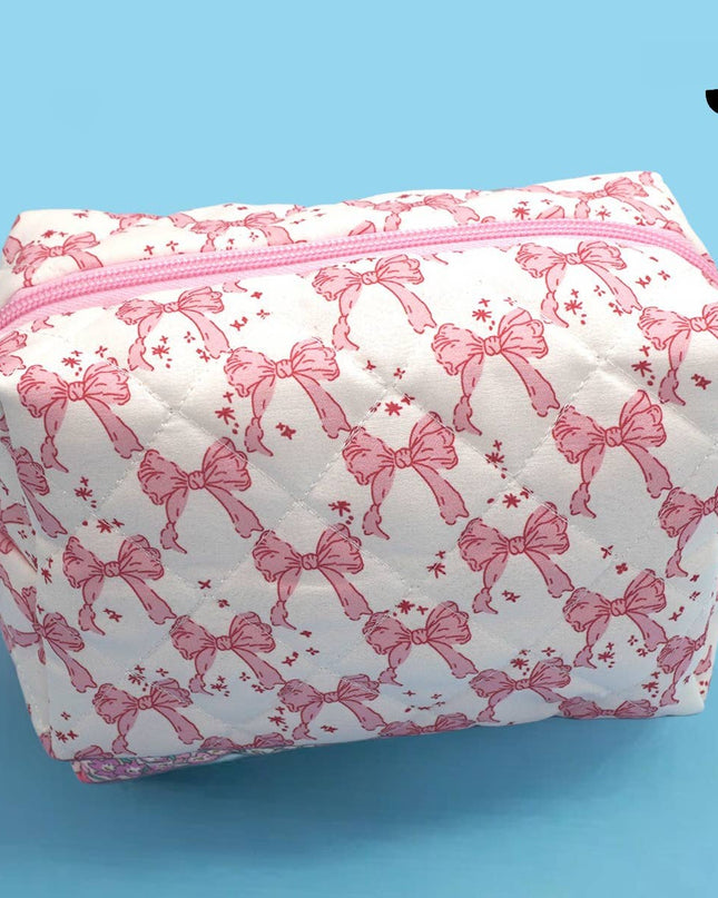 FLORAL TOILE PATTERN MAKEUP COSMETIC POUCH BAG | 40P562