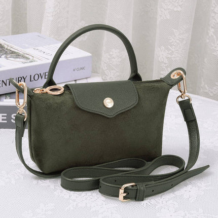 SD781 Penny Suede Mini Crossbody Bag