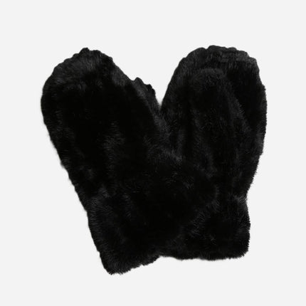 Faux Fur Mittens
