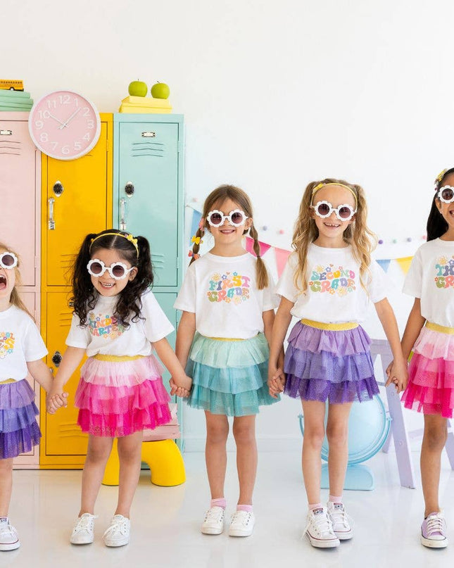 Preschool Retro Short Sleeve T-Shirt - Back To School Kids