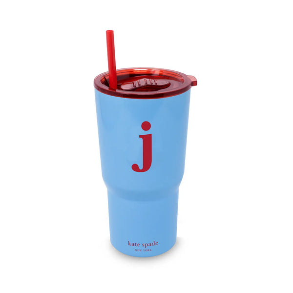 Just Mine Initial Stainless Steel Tumbler
