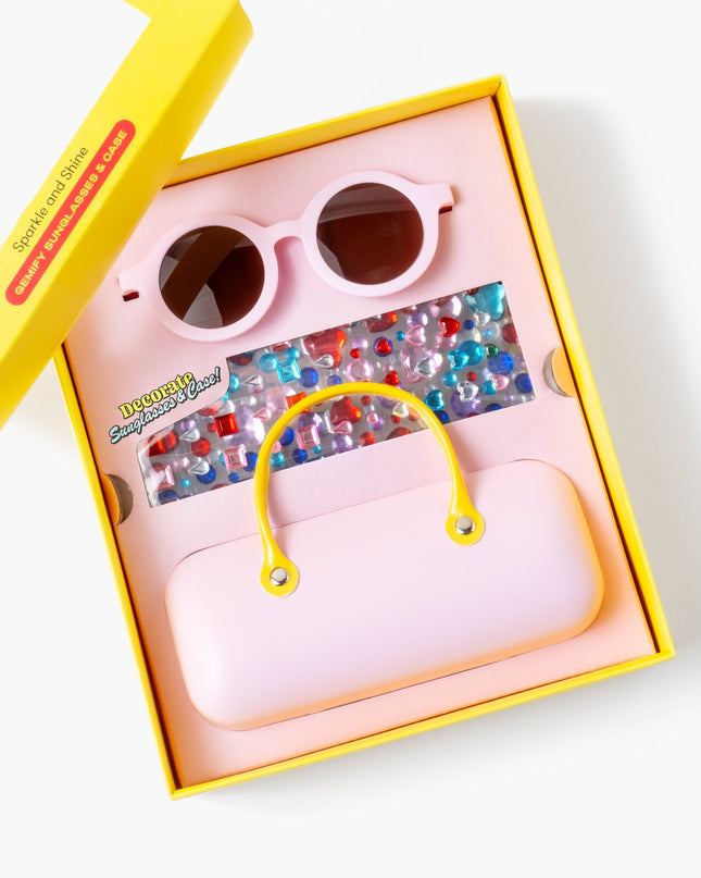 Sparkle and Shine Gemify Sunglasses detail