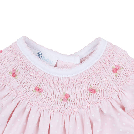 Mia's Classics Bishop Footie - Pink