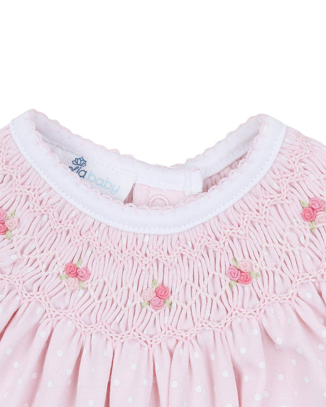 Mia's Classics Bishop Footie - Pink