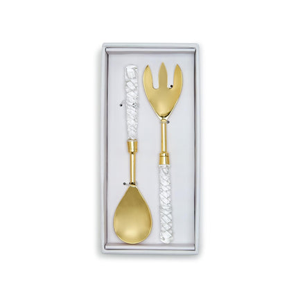 Crystal Clear Set of 2 Serving Pieces