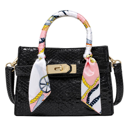 Crocodile Scarf Handbag