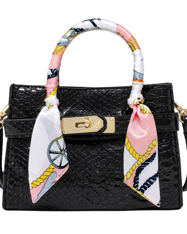 Crocodile Scarf Handbag