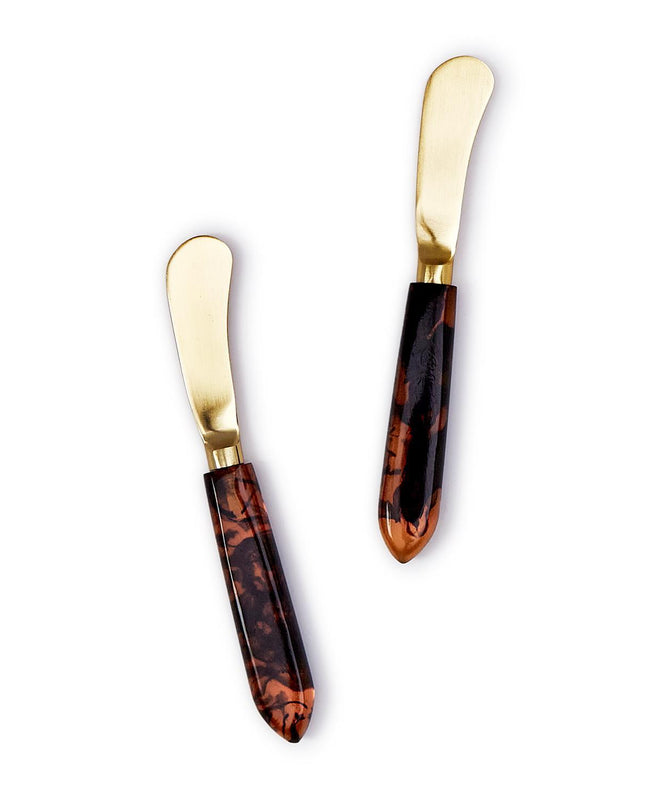 Tortoise Swirl Spreaders - Set of 2