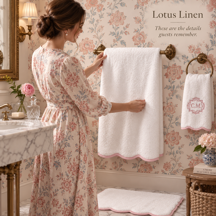 Bath Towels – Fluffy, Ultra Soft & Highly Absorbent (4 pieces)