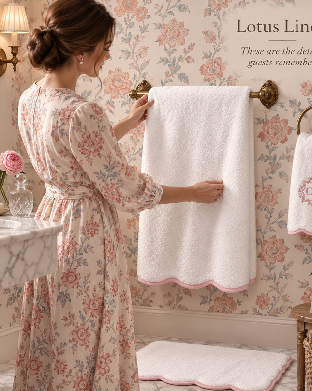 Bath Towels – Fluffy, Ultra Soft & Highly Absorbent (4 pieces)