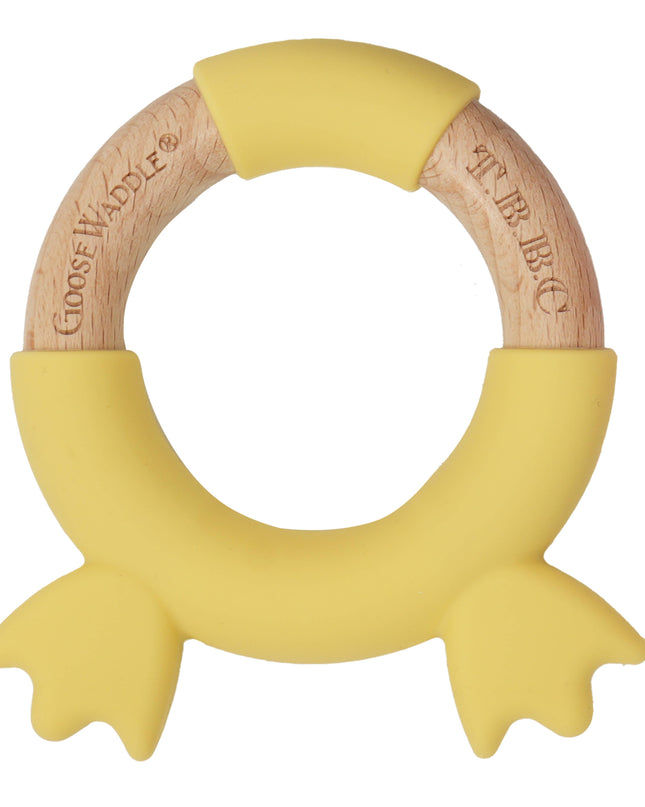The Beaufort Bonnet Company Yellow Duck Feet Teether