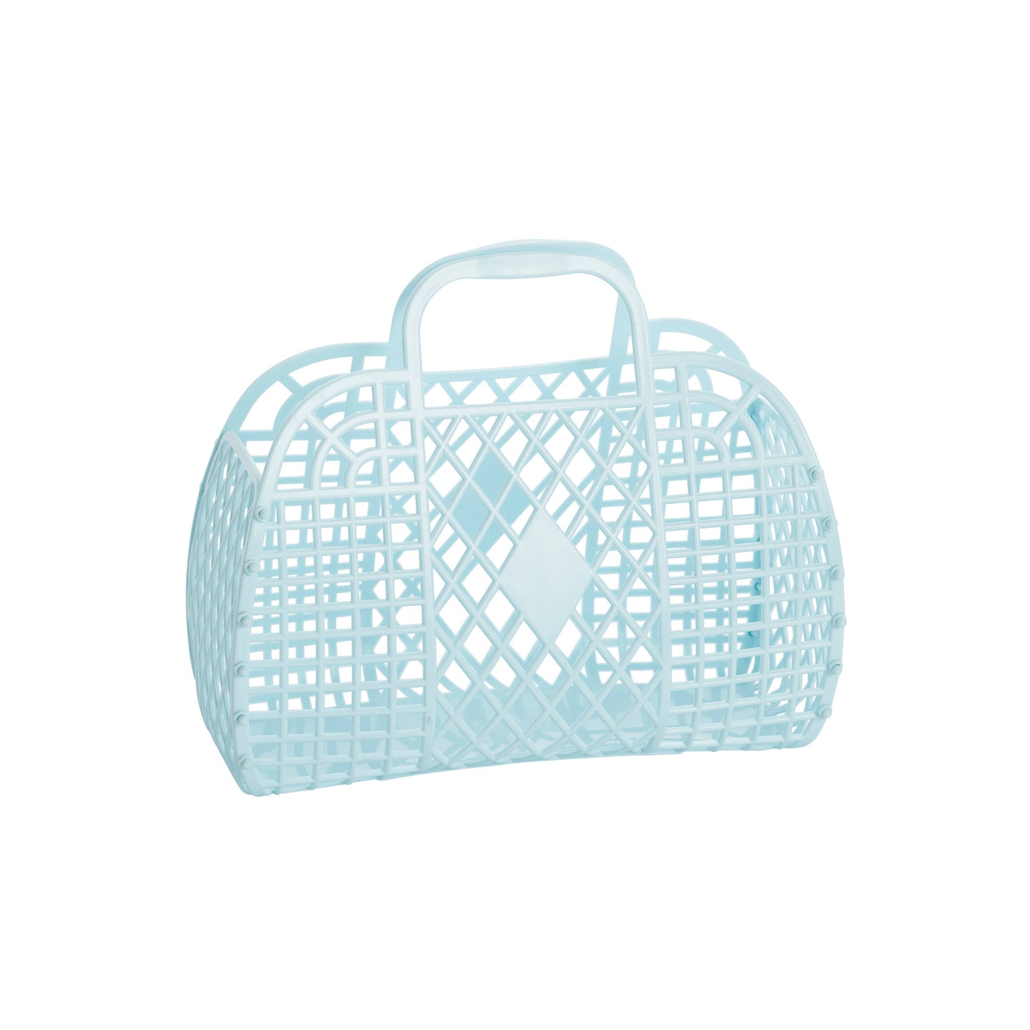 Retro Basket Jelly Bag - Small: Purple