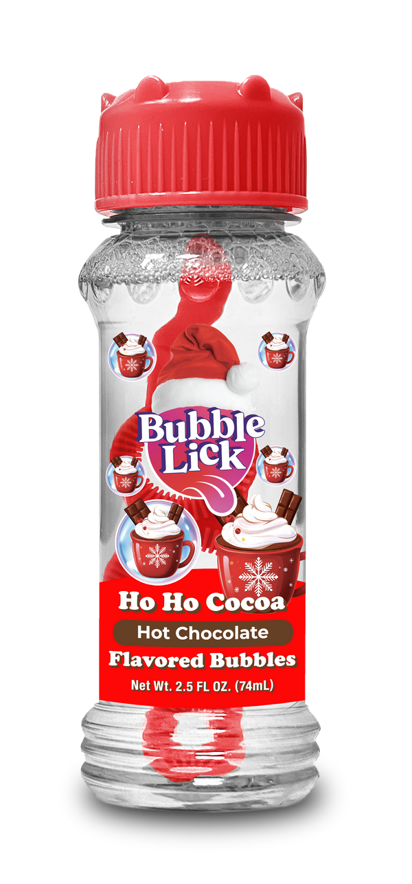 BubbleLick Holiday Edition Flavored Bubbles