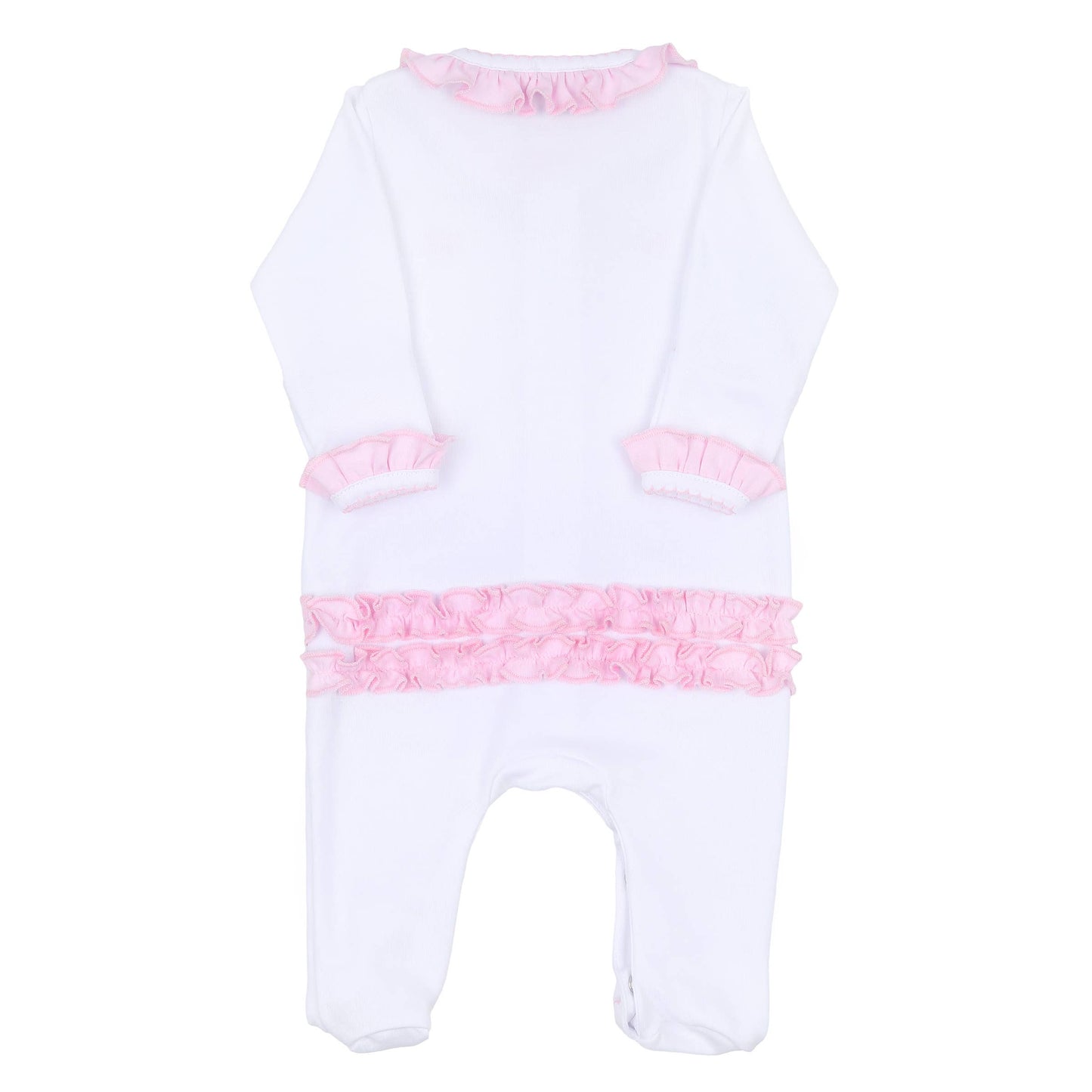 Baby Bows  Ruffle Footie