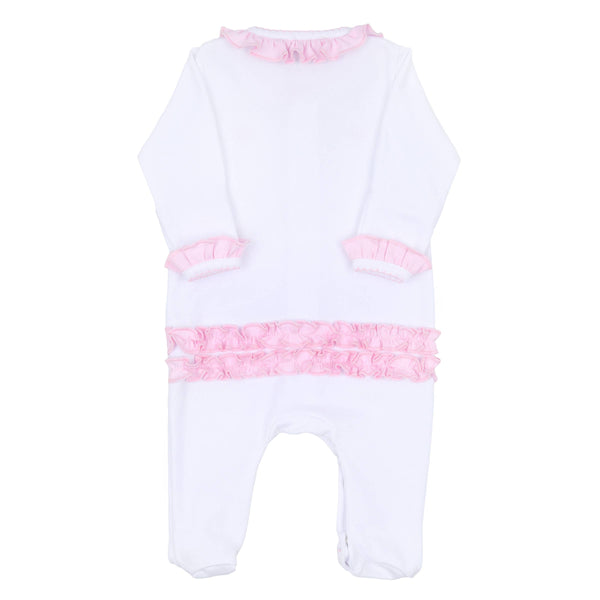 Baby Bows  Ruffle Footie