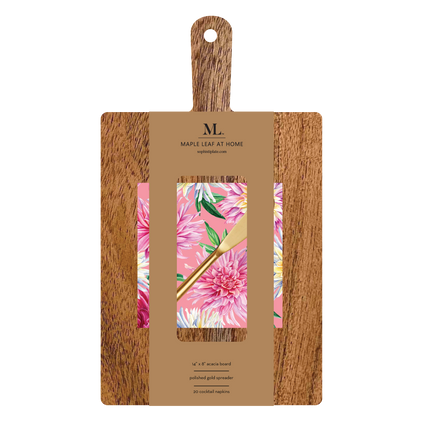 14" x 8" Board Gift Kit: Dahlia Garden