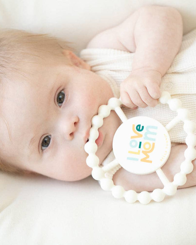 I Love Mom Happy Teether