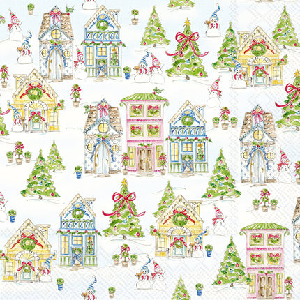 Paper Lunch Napkins 20ct Gingerbread House Christmas
